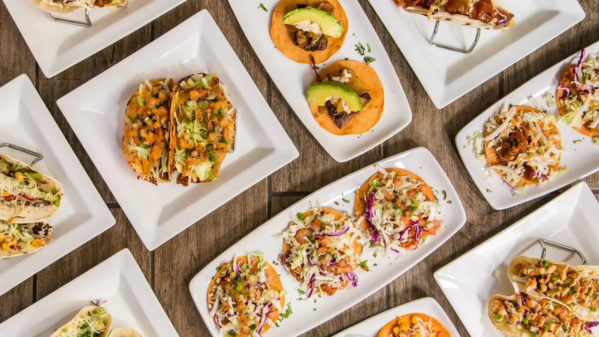 Tacos and tostadas from Barzola & Blue Tijuana